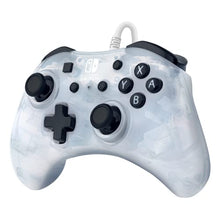 Load image into Gallery viewer, PDP Rock Candy Wired Gaming Switch Pro Controller - Frost White / Clear - Licensed for Switch and OLED - Compact, Durable Travel Controller - Nintendo Switch