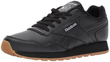 Load image into Gallery viewer, Reebok Men's Classic Harman Run Sneaker, Black/Gum, 10