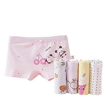 Load image into Gallery viewer, Core Pretty Little Girls Cotton Boy Shorts Toddler Panties Cute Panda Underwear (Pack of 5) (Panda, 5-6 Years)