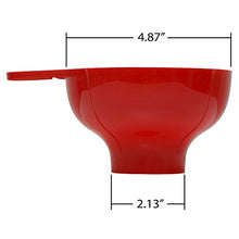 Load image into Gallery viewer, Kitchen Crop VKP Brands, Canning Funnel, Red