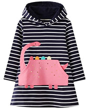 Load image into Gallery viewer, Youlebao Toddler Girl Clothes Long Sleeve Autumn Winter Girls Dresses for Kids 2-7 Years (as1, Age, 6_Years, HGS001, 6T)