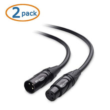 Load image into Gallery viewer, Cable Matters 2-Pack Premium XLR to XLR Microphone Cable 3 Feet, Oxygen-Free Copper (OFC) XLR Male to Female Cord/XLR Cables/Mic Cable