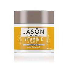 Load image into Gallery viewer, JASON Age Renewal Vitamin E 25,000 IU Moisturizing Crème, 4 Ounce Container