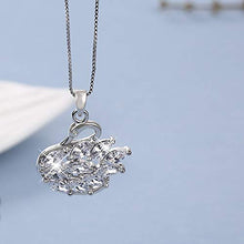 Load image into Gallery viewer, AAMOUSE Ladies Necklace Simple Fashion Accessories Exquisite Rhinestone Swan Temperament Woman JewelryTrinket Birthday PresentNew Year