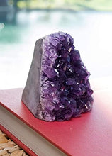 Load image into Gallery viewer, EMPORION Natural Amethyst (1 lb to 1.5 lb) Crystal Clusters Stone from Uruguay Raw Geode Quartz - Deep Purple Color