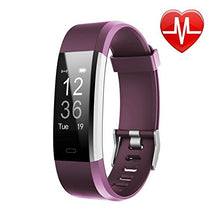 Load image into Gallery viewer, LETSCOM Fitness Tracker HR, Activity Tracker Watch with Heart Rate Monitor, Waterproof Smart Fitness Band with Step Counter, Calorie Counter, Pedometer Watch for Women and Men
