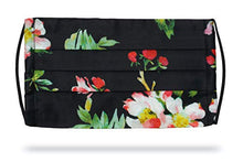 Load image into Gallery viewer, Medi+Sons Supply Washable 3 Layer Designer Women's Face Mask Covering, Floral and Tropical Designs, 3 Pack