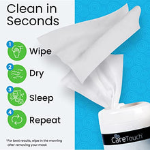 Load image into Gallery viewer, Care Touch CPAP Mask Cleaning Wipes - Unscented | 2 Packs of 70 Unscented Cleaning Wipes for CPAP Masks (140 Total) | Made in The USA