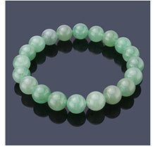 Load image into Gallery viewer, Natural Green Aventurine Gemstone Bracelet 7 inch Stretchy Chakra Gems Stones Healing Crystal Birthday Gift (Unisex) GB8-22