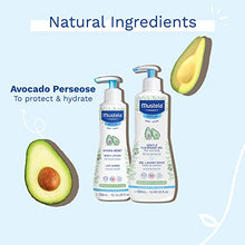 Load image into Gallery viewer, Mustela Baby Bath Time Gift Set - Baby Skin Care Essentials with Natural Avocado - Contains Hydra Bebe Body Lotion 10.14 fl. oz. & Gentle Cleansing Gel 16.9 fl. oz. - 2 Items Set