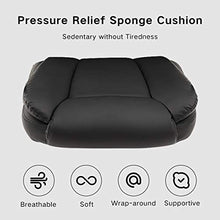 Load image into Gallery viewer, Hbada Ergonomic Executive Office Chair, PU Leather Swivel Desk Chair,Adjustable Height High-Back Reclining Chair with Padded Armrest and Footrest,Black