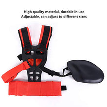 Load image into Gallery viewer, Soapow Universal Adjustable Trimmer Double Shoulder Strap Lawn Mower Waist Belt for Brush Cutter