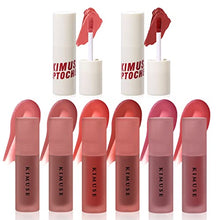 Load image into Gallery viewer, KIMUSE Water Gel Lip Tint 6 Colors Set & Velvet Lip Tint