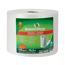 Load image into Gallery viewer, Duck Brand Bubble Wrap Roll, Original Bubble Cushioning, 12" x 175', Perforated Every 12" (286891)