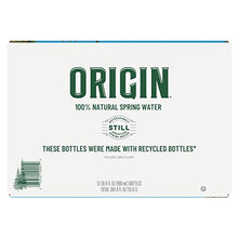Load image into Gallery viewer, ORIGIN, 100% Natural Spring Water, 900 mL, Recycled Plastic Bottle, 12 Pack