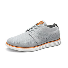 Load image into Gallery viewer, Bruno Marc Mens Mesh Sneakers Oxfords Lace-Up Lightweight Casual Walking Shoes, Grey - 10.5(Grand-01)