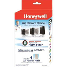 Load image into Gallery viewer, Honeywell HEPA Air Purifier Filter, R, 1-Pack – for HPA 100/200/300 and 5000 Series