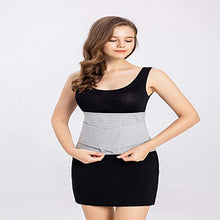 Load image into Gallery viewer, SUISONG Postpartum Belt, Postpartum Postnatal Recovery Maternity Support Belt for Women, Pregnancy Belly Band Waist Trimmer Belt Slimming Body Shaper Belt (M, Black)