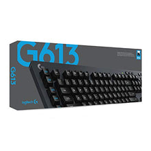 Load image into Gallery viewer, Logitech G613 LIGHTSPEED Wireless Mechanical Gaming Keyboard, Multihost 2.4 GHz + Blutooth Connectivity - Black