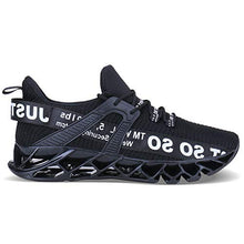 Load image into Gallery viewer, UMYOGO Mens Athletic Walking Blade Running Tennis Shoes Fashion Sneakers (10 M US, 1-Black)