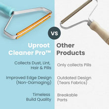 Load image into Gallery viewer, Uproot Cleaner Pro by HYRUS - Reusable Pet Hair Remover - The Non-Damaging Lint Remover and Carpet Scraper by Uproot Clean - Easy Cat Hair Remover & Pet Hair Remover for Couch, Clothes & Rugs