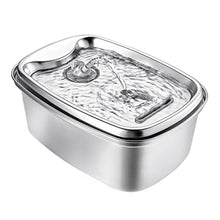 Load image into Gallery viewer, OlarHike Cat Water Fountain Stainless Steel, 67oz/2L Dog Water Bowl Dispenser Automatic Pet Water Fountain with Quiet Pump, Dishwasher Safe Design & Adjustable Water Flow for Cats, Dogs