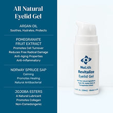 Load image into Gallery viewer, NuLids Soft Tip Lubricant for Dry Eye Relief Therapy and Skin Health, Made with Soothing Argan Oil, Jojoba Esters, and Pomegranate Extract, 0.34 Fl oz