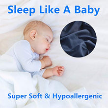 Load image into Gallery viewer, Abakan Full Bed Sheet Set Extra Soft 1800 Thread Count Silky Smooth Microfiber Hotel Luxurious Premium Cooling Sheet Breathable, Wrinkle, Fade Resistant Deep Pocket - 4 Piece (Full, Navy Blue)