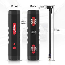 Load image into Gallery viewer, Oasser Air Compressor Portable Mini Air Inflator Hand Held Tire Pump 2000mAh with Digital LCD LED Light 12V AC DC Lithium Battery 120PSI 20Litres/Min for Car Bicycle Tires and Other Inflatables P1S