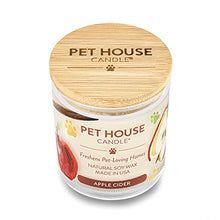 Load image into Gallery viewer, One Fur All 100% Natural Soy Wax Candle, 20 Fragrances - Pet Odor Eliminator, Up to 60 Hours Burn Time, Non-Toxic, Eco-Friendly (Pack of 2, Mandarin Sage)