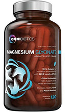 Load image into Gallery viewer, Magnesium Glycinate - 100% Pure Albion TRAACS Bisglycinate Chelate Supplement - 200 mg - 120 Vegetarian Capsules