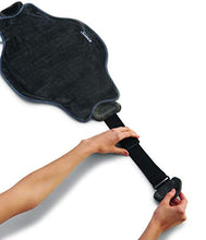 Load image into Gallery viewer, Sunbeam Heating Pad Back Wrap with Adjustable Strap | Contoured for Back Pain Relief | 4 Heat Settings with 2 Hour Auto Off | 23 x 15 Inch, Slate Grey
