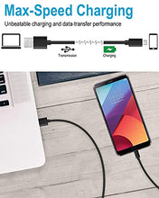 Load image into Gallery viewer, Micro USB Cable,15Ft Extra Long PS4 Controller Charger Cable, DEEGO Durable Android Charging Cord for Samsung Galaxy S7 Edge S6,Note 5,Note 4,Moto G5,Android Phone,Kindle Fire,Black