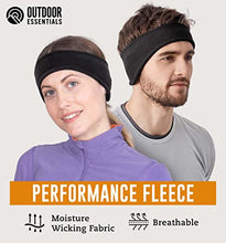 Load image into Gallery viewer, Ear Warmer Headband - Winter Fleece Running Ear Band Covers for Cold Weather - Warm & Cozy Ear Muffs for Cycling & Sports