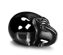 Load image into Gallery viewer, Skullis 2.0" Black Obsidian Crystal Skull, Hand Carved Gemstone Fine Art Sculpture, Reiki Healing Stone Statue.