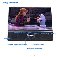 Load image into Gallery viewer, jteman 12'' 3D Mobile Phone Screen Magnifier with Bluetooth Speaker+12'' Curved Screen Magnifier Mobile Projector Screen for Movies, Videos, Gaming Foldable Phone Stand for iPhone and All Smartphones