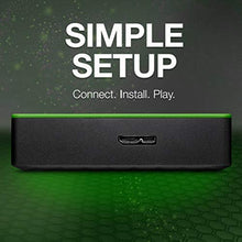 Load image into Gallery viewer, Seagate (STEA4000402) Game Drive for Xbox 4TB External Hard Drive Portable HDD – Designed for Xbox One ,Green