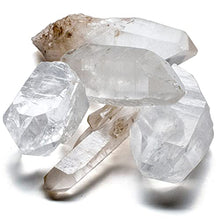 Load image into Gallery viewer, KALIFANO Quartz Points Bundle (500+ Carats) - Bulk High Energy Raw Lemurian Reiki Cuarzo Crystal Used for Clarity and Purpose - Information Card Included (Family Owned & Operated)