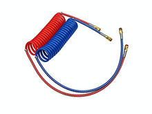 Load image into Gallery viewer, 12 Ft. 3-in-1 Wrap + Coiled Air Brake Hoses Bundle