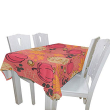 Load image into Gallery viewer, ALAZA Pumpkins Autumn Tablecloth,Washable Tablecloth,54 x 72 Inch Oblong/Rectangle Tablecloth for Family Dinner,Indoor or Outdoor Parties
