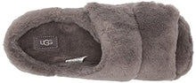 Load image into Gallery viewer, UGG Men's Fluff That Slipper, Charcoal, 14
