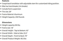 Load image into Gallery viewer, Schwinn Discover Hybrid Bike for Men and Women, 21-Speed, 28-inch Wheels, 16-inch/Small Frame, White