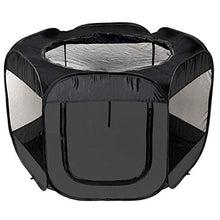 Load image into Gallery viewer, Furhaven Pet Playpen - Indoor-Outdoor Mesh Open-Air Playpen and Exercise Pen Tent House Playground for Dogs and Cats, Gray, Extra Large