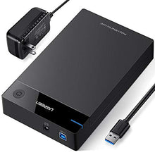 Load image into Gallery viewer, UGREEN 3.5" 2.5" 6Gbps Aluminum USB C Hard Drive Enclosure with Plastic Hard Drive Enclosure