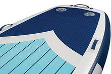 Load image into Gallery viewer, ISLE Megalodon Inflatable Stand Up Paddle Board & iSUP Bundle Accessory Pack — Up to 1,050 lbs Capacity — Durable, Lightweight with Stable Stance — 15' L x 56" W x 8" Thick