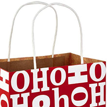 Load image into Gallery viewer, Hallmark Stiff Handle Gift Bag, Holiday Icons, 12 Pack Medium