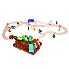 Load image into Gallery viewer, Battat – Wild Ridge Train – Classic Wooden Toy Train Set with Mountain Top Lid, Double-Sided Tracks, Toddlers 3-Years-Old & Up (47Pc) Fits Thomas, Brio, Chuggington