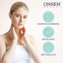Load image into Gallery viewer, Onsen Japanese Body Butter for Women - Skin Refinery Cream Natural and Organic Shea Butter Moisturizing Clear Skin Exfoliator with Coconut Oil and Vitamin E - 8.6 fl oz / 255 ml (Ylang Ylang)