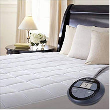 Load image into Gallery viewer, Sunbeam Luxury Quilted Electric Heated King Mattress Pad