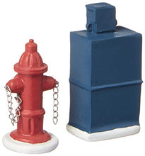 Load image into Gallery viewer, Department 56 Accessories for Villages Fire Hydrant and Newspaper Box Accessory Figurine (Set of 2)